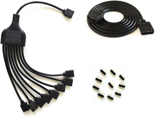 Cable Divisor De 4 Pines De 1 A 8 Cooler