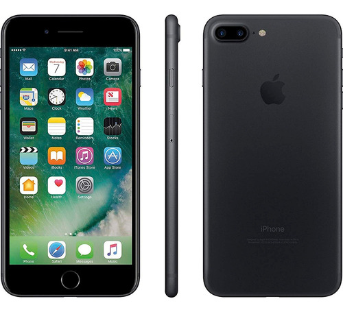 iPhone 7 Plus 256 Gb - Preto + Brinde