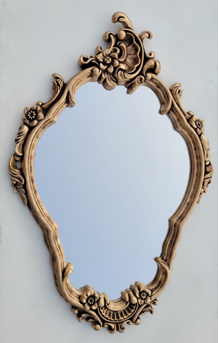 Espelho Grande Pronta Entrega Pinterest Antigo  Dourado 