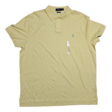 Playera Polo Ralph Lauren 2xl Custom Slimfit Amarillo 