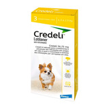 Credeli Antipulga Carrapato 56,25mg 1,3- 2,5kg 03 Cpr Elanco