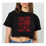 Camiseta Cropped Feminina Louis Tomlinson Faith In The Futur