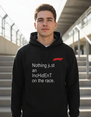 Sudadera F1 Formula 1 Charles Leclerc Inchident Race | Envío gratis