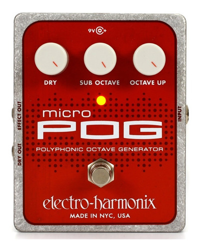 Pedal Ehx Micro Pog Polyphonic Octave Generator Palermo