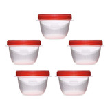 5 Contenedores Rubbermaid Take Along T/rosca 473ml Original