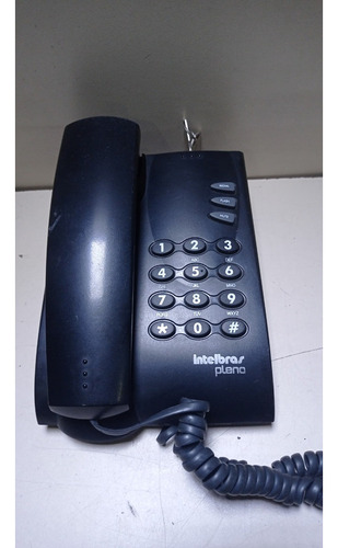 Telefone Residencial Intelbras Preto 100ms Pleno