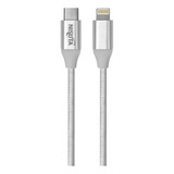 Cable Usb C 3.1 5g /lightning iPhone De 1m Malla Tela Nisuta