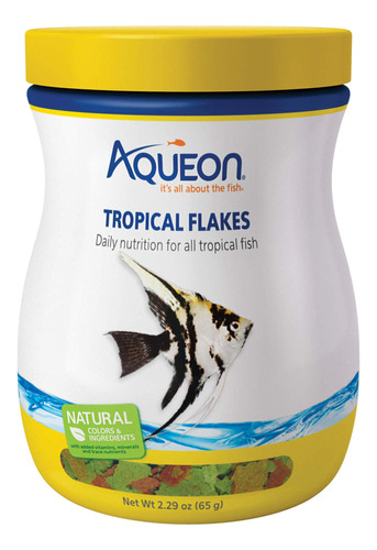 Aqueon Tropical Flakes 2.29 Onzas