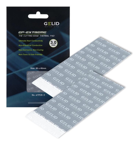 Thermal Pad Gelid Gp Extreme Value Pack Tp-vp01-e  80 X 40