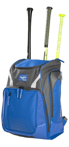 Back Pack Beisbol Softbol Rawlings Legion Players Azul