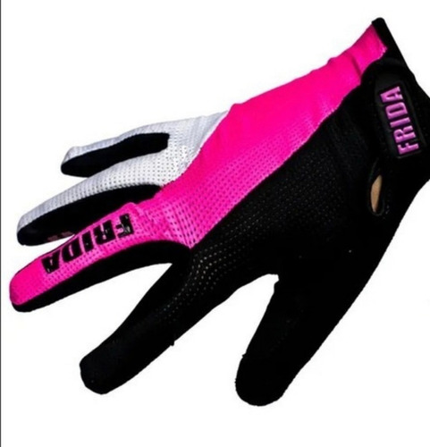 Guantes Ciclismo Fitnes Gloves Dedo Largo Frida 225