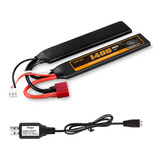 Vicmile 2s Airsoft Batería 7.4v 1400mah Lipo Batería Con Dea