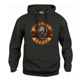 Buzo Hoodie Capota Oversize Guns And Roses  Hombre Mujer 