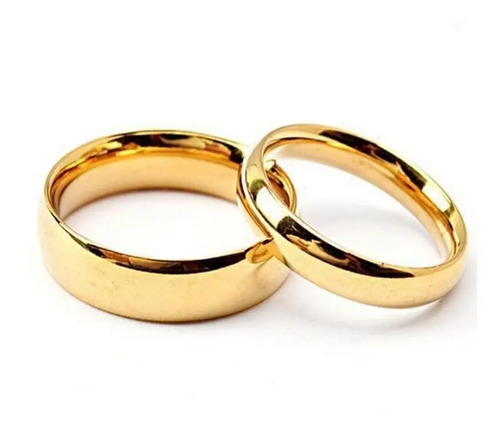 Set 2 Arras Anillos De Boda Matrimonio Lamina Chapa Oro 18k  | Meses sin interés