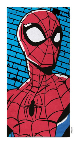 Toallon Spiderman Piñata 70x130 Cm 100% Algodon Licencia Ori