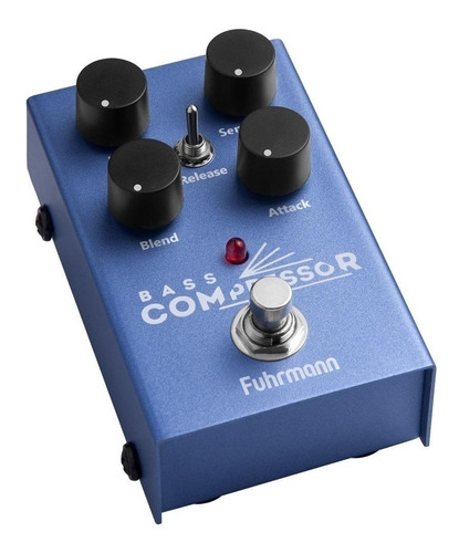 Pedal De Efeito Para Baixo Fuhrmann Bass Compressor Bc10