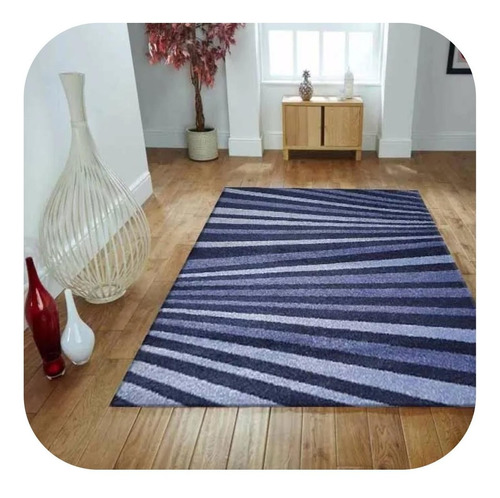 Carpeta Alfombra Wellness Azul 1,60 X 2,30 Mts Soul