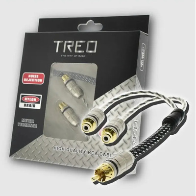 Cable Rca Y Griega 2 Hembras 1 Macho 100%cobre Treo Tr-y2f1m | MercadoLibre