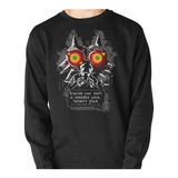 Sudadera Sweater Majoras Mask Link Zelda Mascara + Reglo