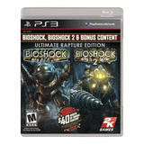 Bioshock Ultimate Rapture Edition 1 Y 2 Ps3 Entrega Hoy