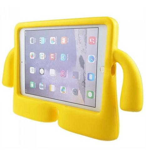 Funda Para iPad Protectora Flexible Color  Manitas Infantil