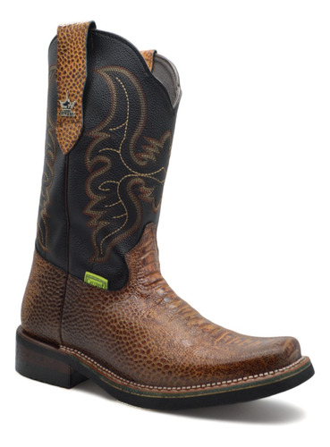 Botas De Hombre Vaquera Rodeo Piel Exotica Calidad Premium