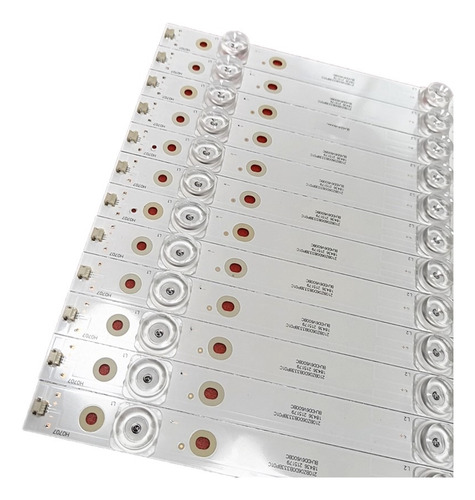 Kit 12 Tiras Leds Philips 65pud6794/77 65pud6794 6 Led 3v 