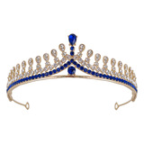 Tiara De Cristal Con Corona De Princesa Del Certamen
