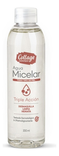 Agua Micelar Triple Acción De Collage X200ml