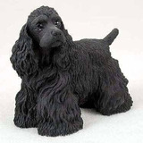 Cocker Spaniel Figura Negro