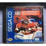 Juego Sega Cd Joe Montanas Nfl Football