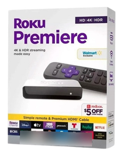 Roku Premiere 3920 Estándar 4k Negro