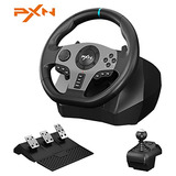 Control Volante Gamer Pxn Wheel V9 270/900° Pedales Palanca
