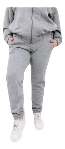 Pantalon Jogging Friza Con Puño Talles Grandes /especiales