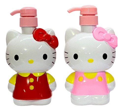 Dispensador De Shampoo, Crema, Jabón  Hello Kitty 1pz