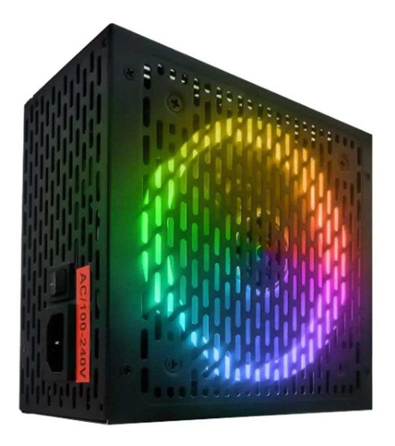 Fonte De Alimentação Bright Atx Rgb 650w Cód.ft003 Bivolt