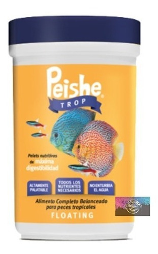 Shulet Peishe Trop 130gr Pelets Alimento Peces Tropicales