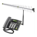 Kit Telefone Celular Rural Proeletronic Dual Chip Prokd-6000