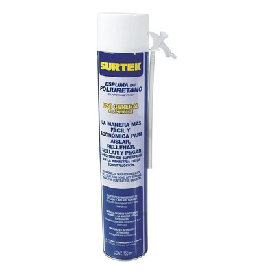 Espuma De Poliuretano Uso General 750 Ml 113522 Surtek | Meses sin interés