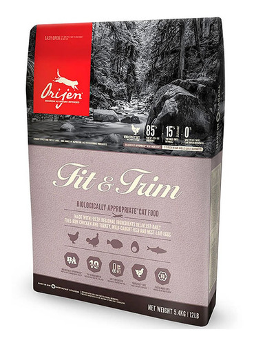 Alimento Para Gatos Orijen Cat Fit And Trim 5.5kg