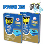 Raid Repuesto Tabletas Mata Mosquitos Y Zancudos Pack X2