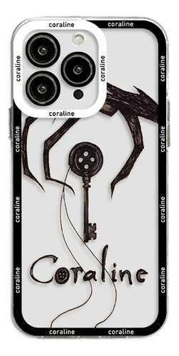 A Funda Anime Coraline Para iPhone 15, 14, 13, 12, 11,