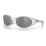 Óculos De Sol Oakley Eyejacket Redux Prizm Black Polarizado Cor Da Armação Prata