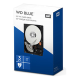 Wd Blue 3tb Pc Hard Drive  5400 Rpm Class Sata 6 Gbs 64 Mb C
