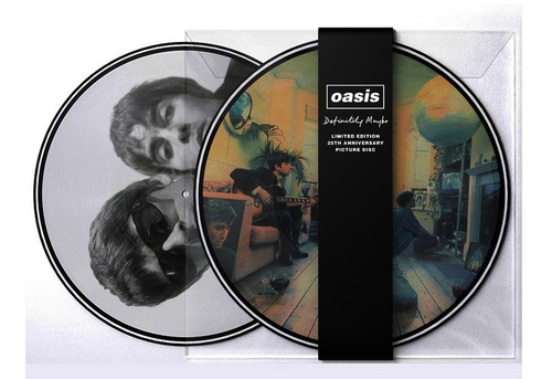 Oasis Definitely Maybe Lp Vinil Duplo Picture Disc Pronta E