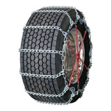 Par De Cadenas De Nieve Carbono Simple P/camioneta-camion 