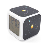 Boyan Reloj Despertador Led Sistema Solar Astronomía Diseño