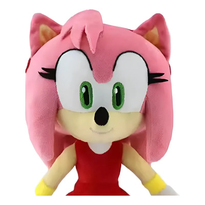 Sonic Peluche Los Personajes De 30 Cm Super Sonic Color Amy Rose | MercadoLibre