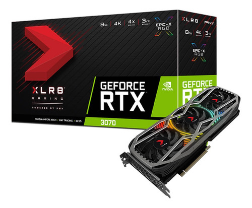 Nvidia Geforce 3070 Rtx Xlr8 - 8gb - Placa De Video