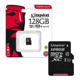 Memoria Kingston Sdcs  Canvas Select Con Adaptador Sd 128gb
